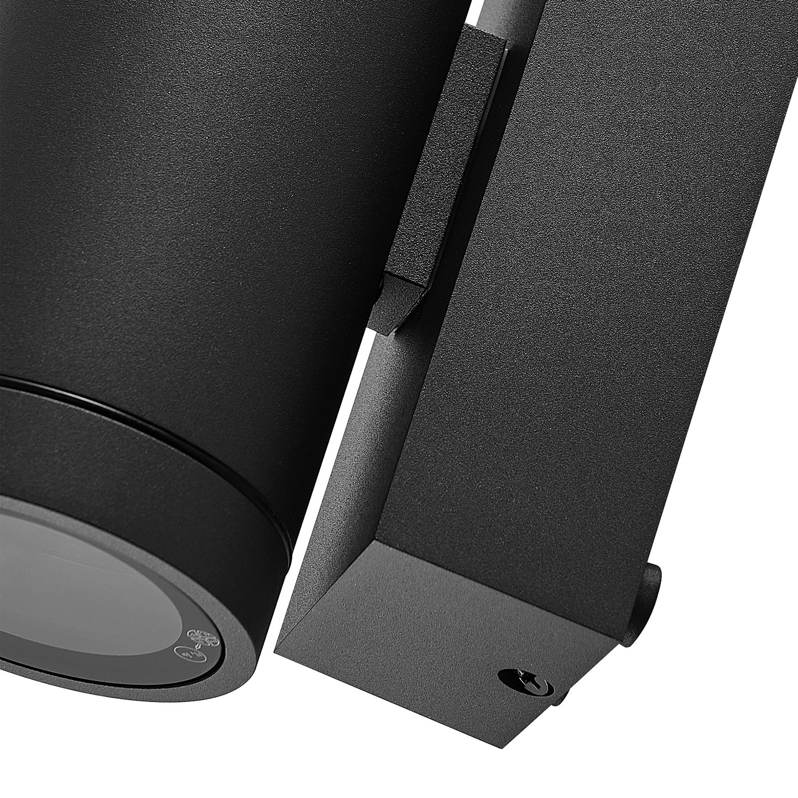 Außenwandlampe ShoreLine Pro Round up/down, dunkelgrau, GU10