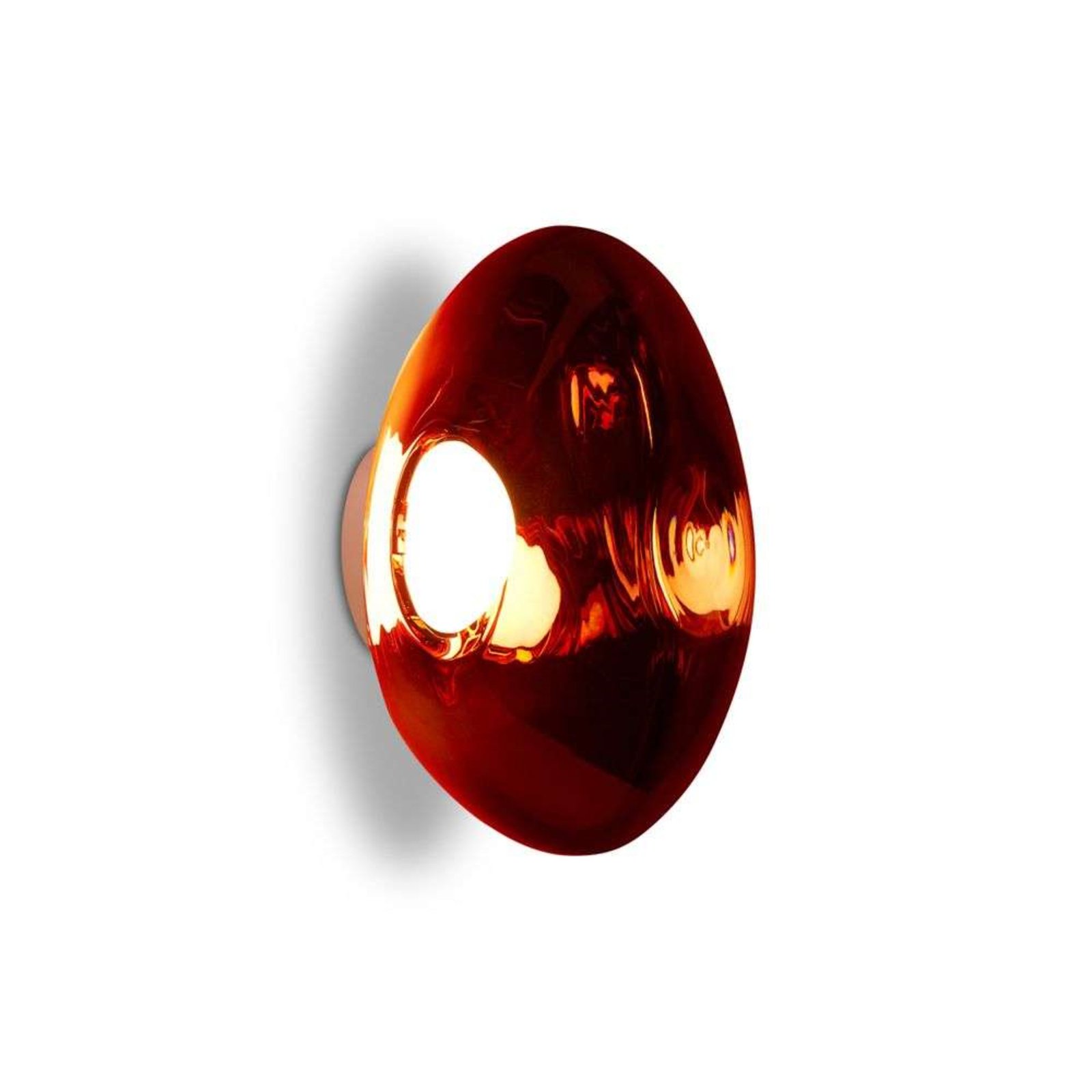 Melt Surface LED Lampa Ścienna Copper - Tom Dixon