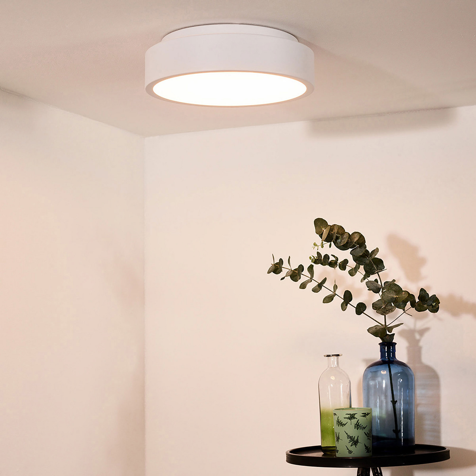 Lucide Plafonieră cu LED Talowe alb Ø 30 cm - Camera de zi / sufragerie - modern - Metal