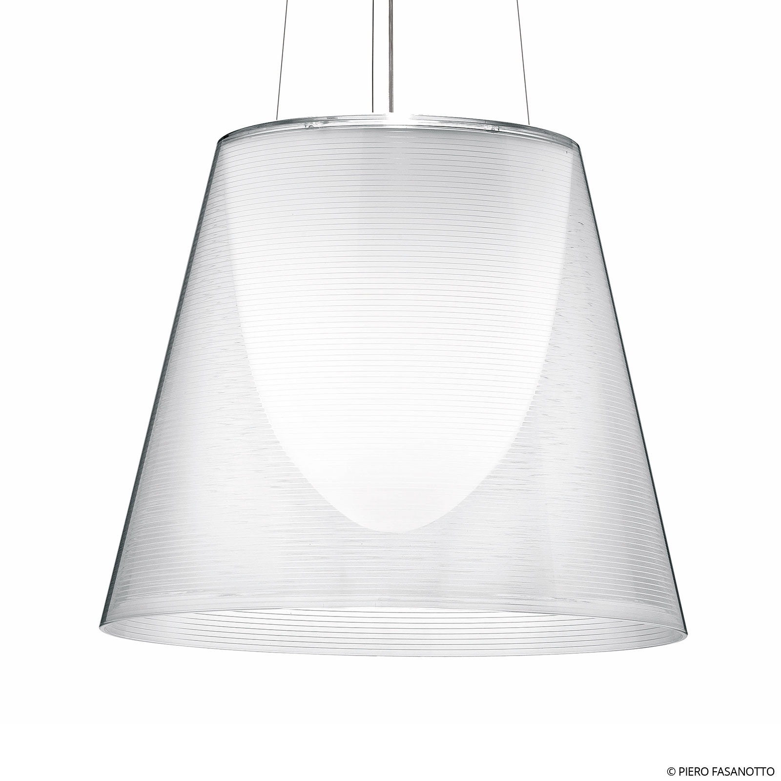 FLOS KTribe S3 lámpara colgante, transparente