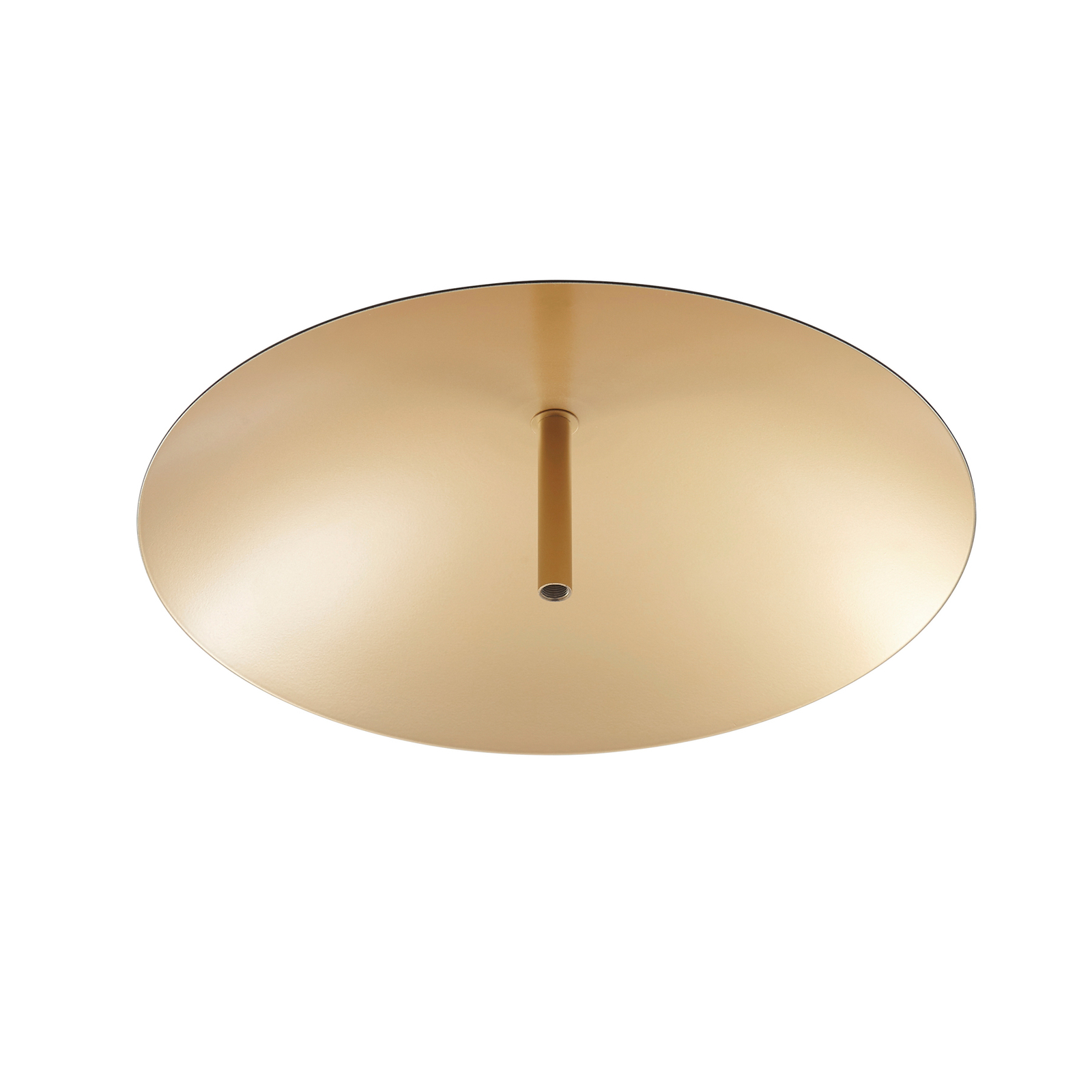 Lindby LED závesné svietidlo Tiama, kov, čierna/zlatá, Ø 30 cm