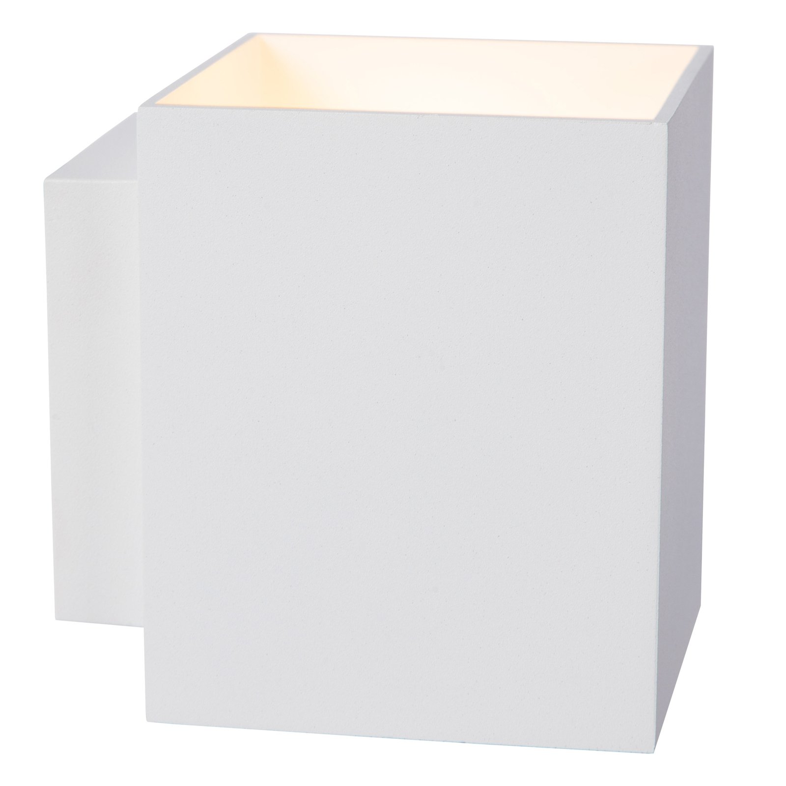 Applique murale Xera, blanc, 10 cm, up/downlight, aluminium