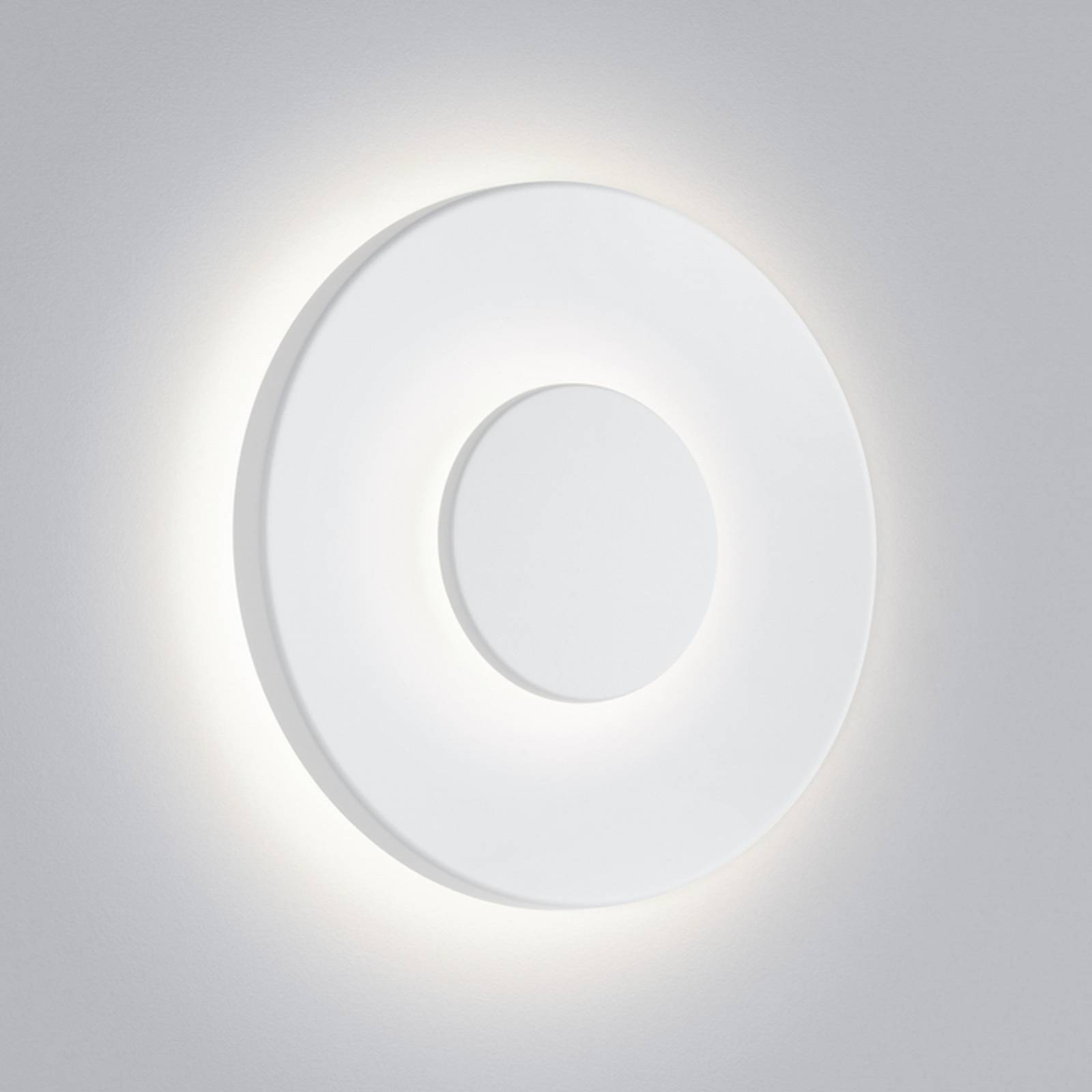 Helestra LED-Außenwandlampe BUD, dimmbar, weiß, IP65 günstig online kaufen