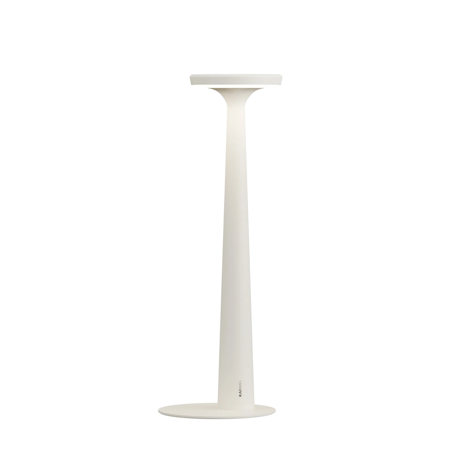 Lampada da tavolo LED Karman Papiria, bianco opaco, CCT