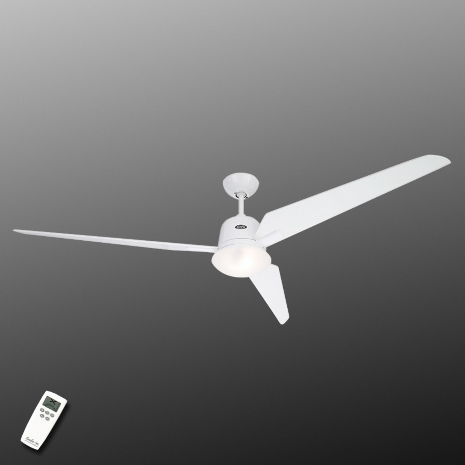 Ventilateur de plafond Eco Aviatos blanc 162 cm