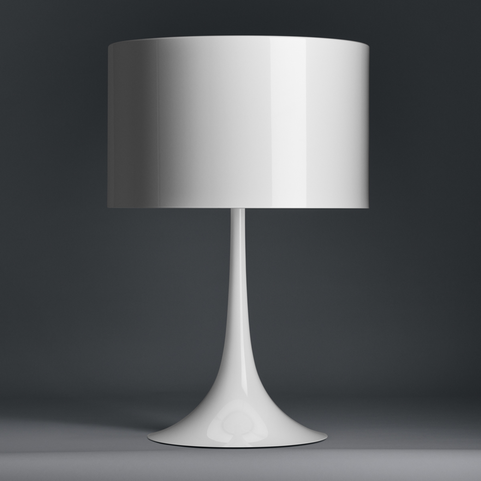 FLOS Spun Light T1 - witte tafellamp