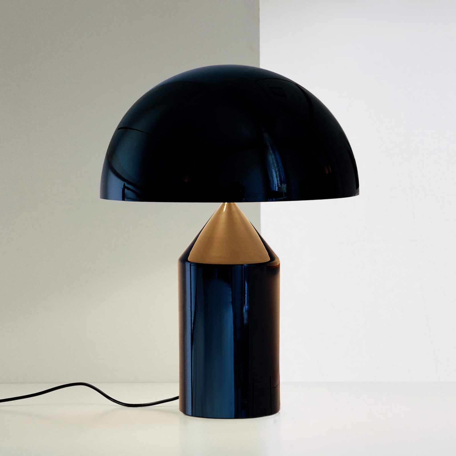 Oluce Atollo Tischleuchte mit Dimmer Ø50cm