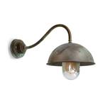 Cubic 3238 wall light, curved, antique brass