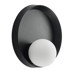 Andelina Wandleuchte Black/Opal - Lucande