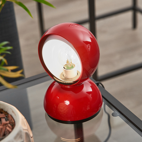 Artemide Eclisse lampe à poser, rouge