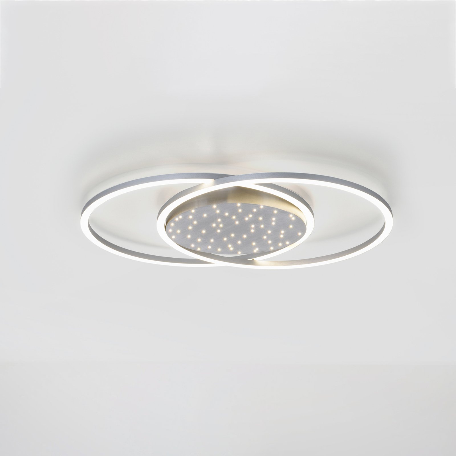 Paul Neuhaus Yuki LED-taklampe, rund form