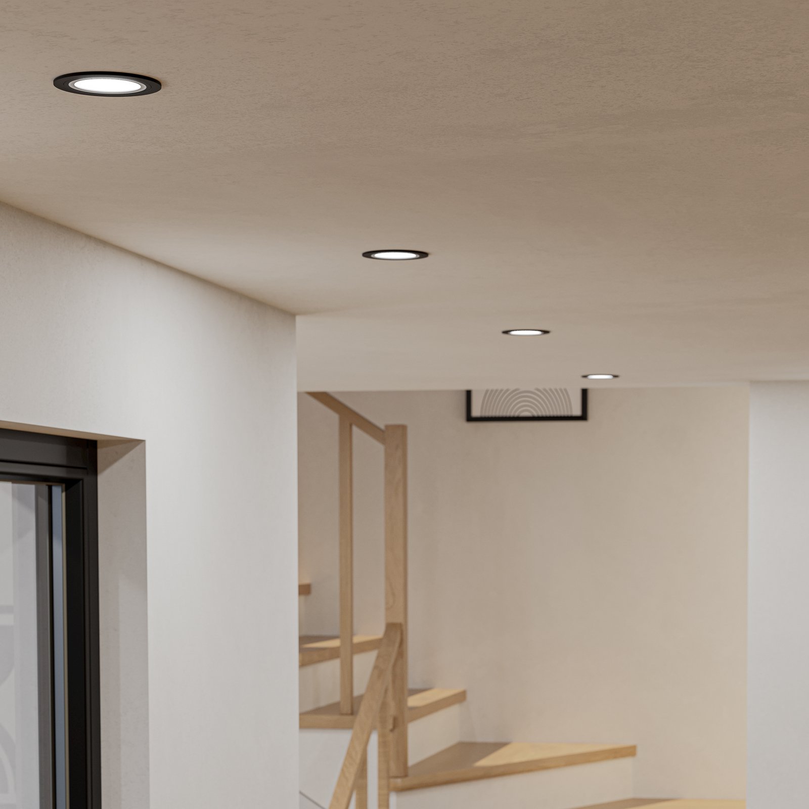 EGLO Nafferton pakabinamas šviestuvas iš medžio, trijų lempų