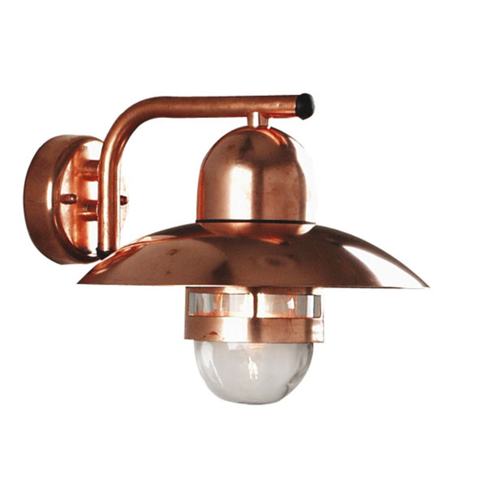 Nibe Candeeiro de Parede Exterior Copper - Nordlux