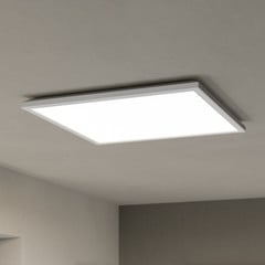 EGLO connect LED stropné svietidlo Rovito-Z, biele, 50 x 50 cm