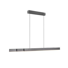 Lampada a sospensione PURE LED Moto-Rise, grigio, alluminio, CCT