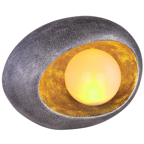 LED-Solarleuchte 33527, silber, innen goldfarben