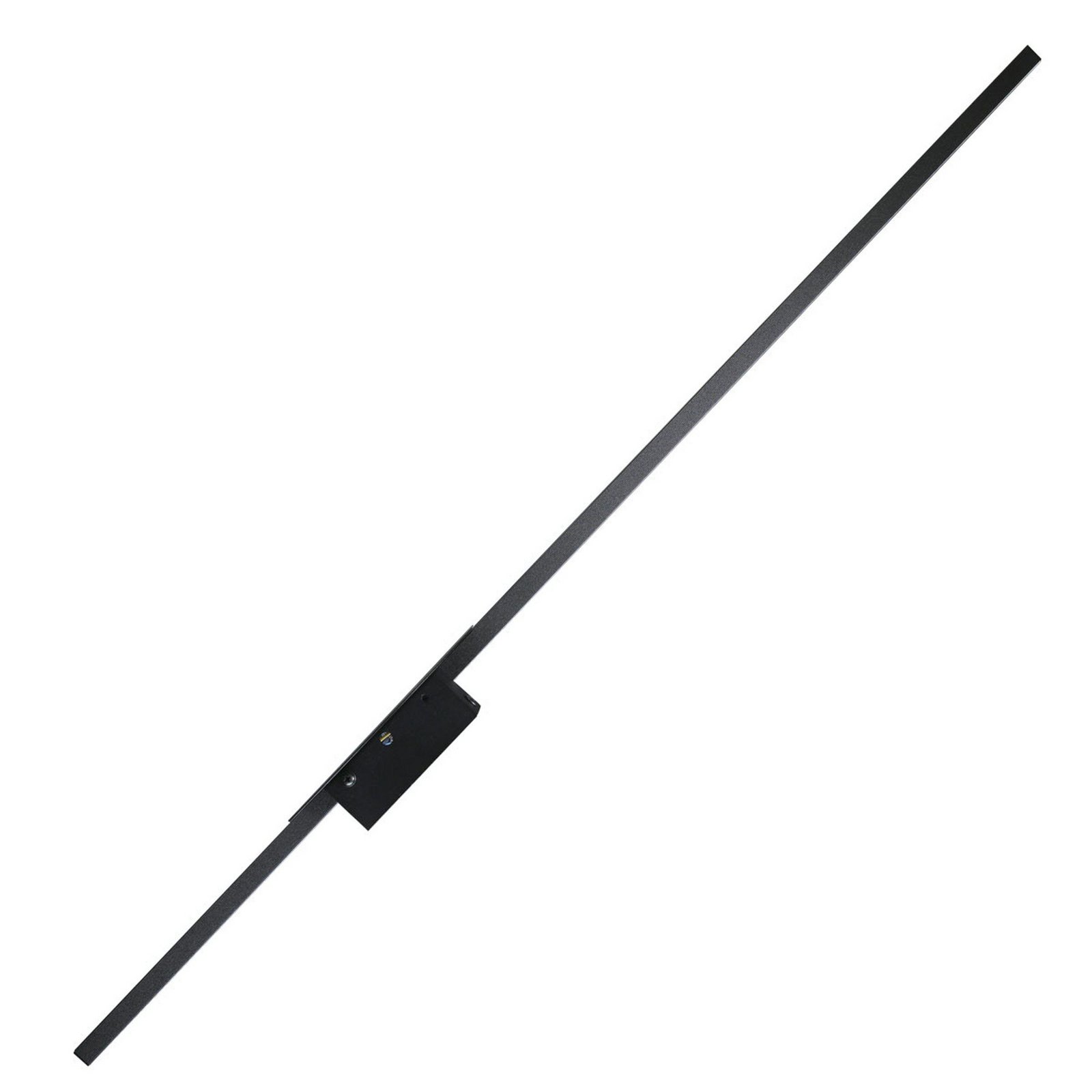 Applique a LED Java II, nero, altezza 93 cm, metallo