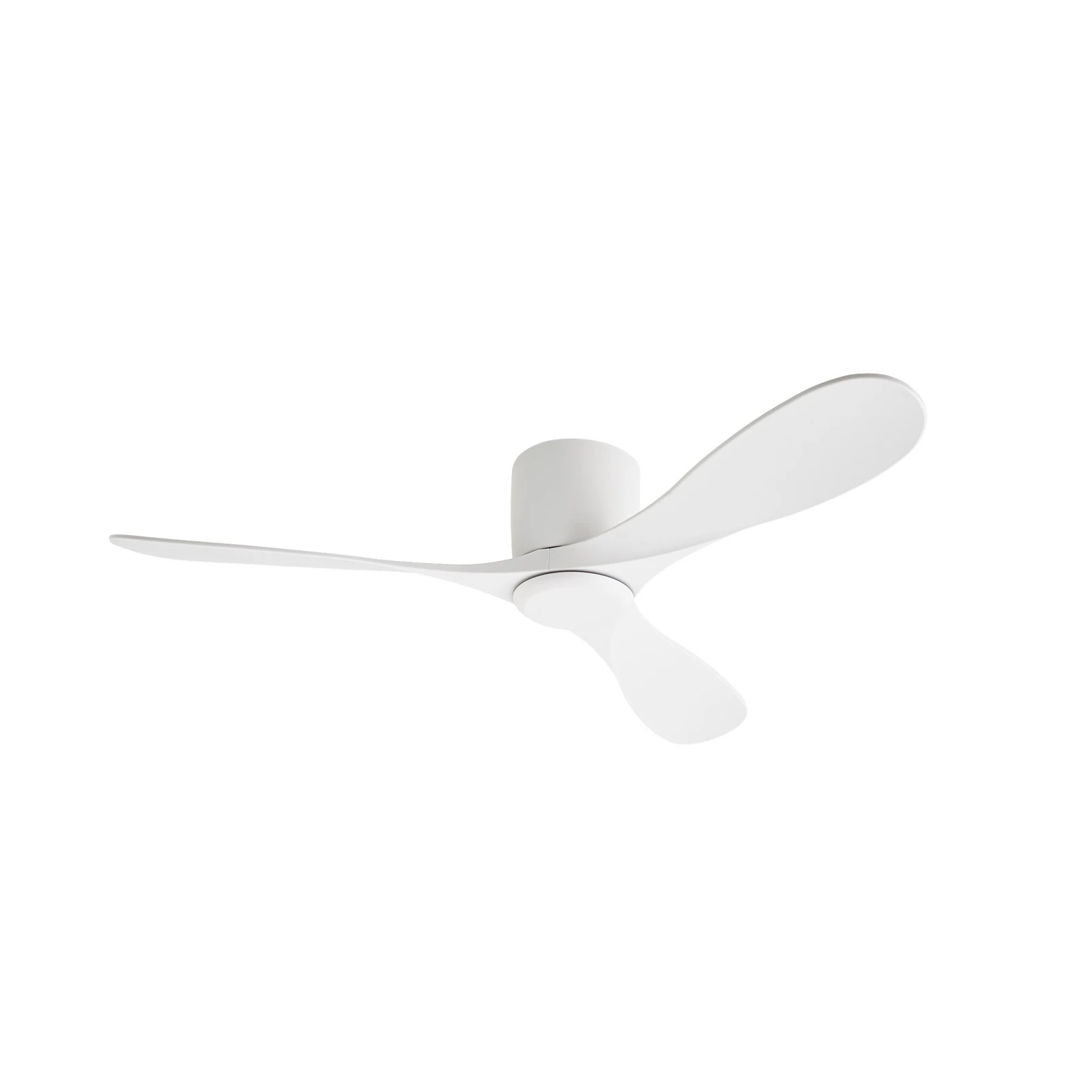Lucande plafondventilator Solenus, wit, Ø 134 cm, stil