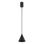 Hängeleuchte ZENITH, schwarz, Ø 11 cm, Metall, GU10