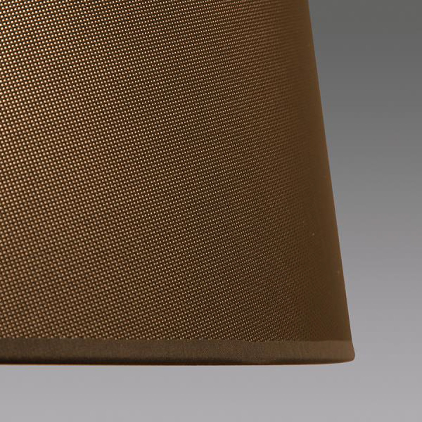 Bivio wall lamp with reading arm and linen shade