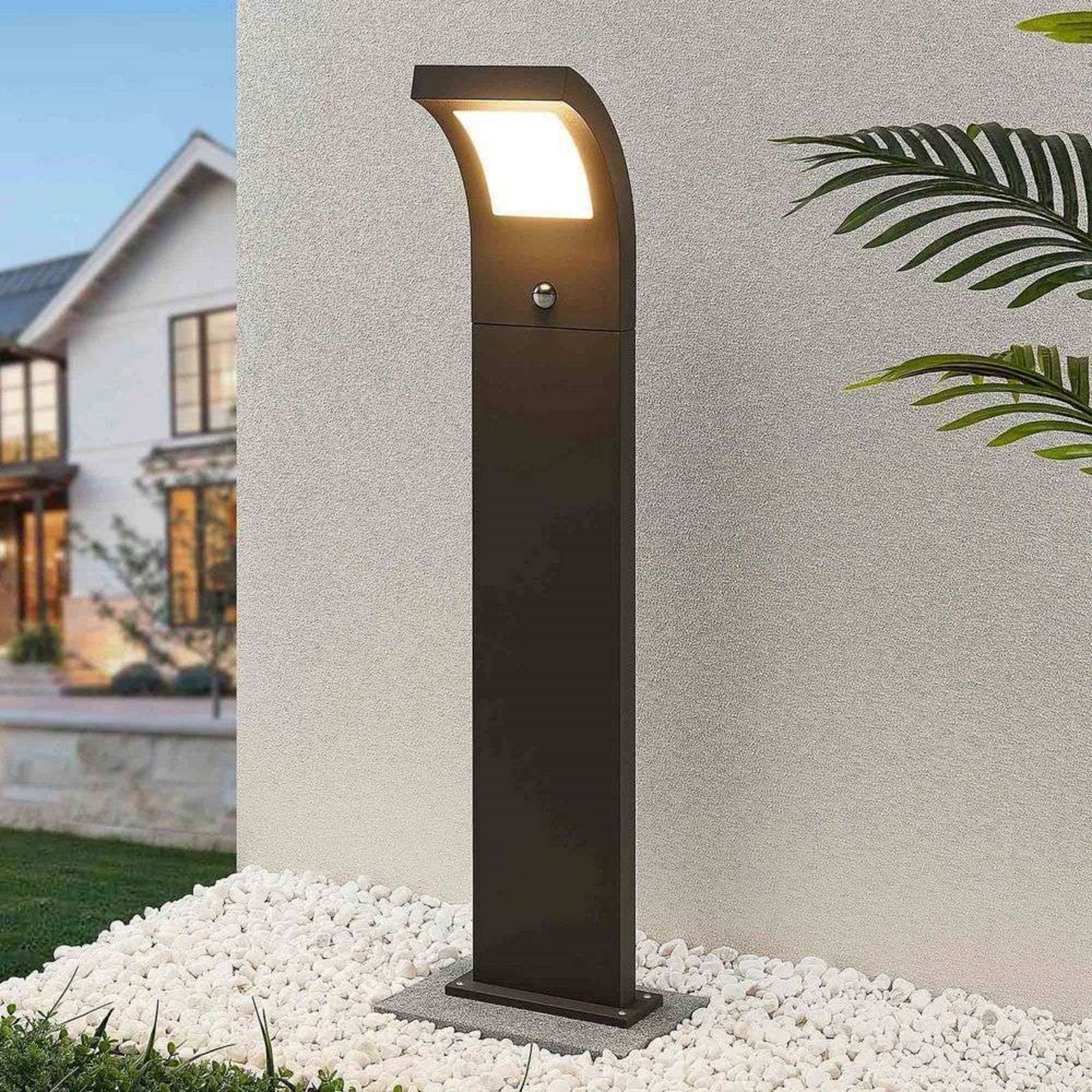 Advik Lampă de Grădină de Exterior w/Sensor H100 Graphite - Arcchio