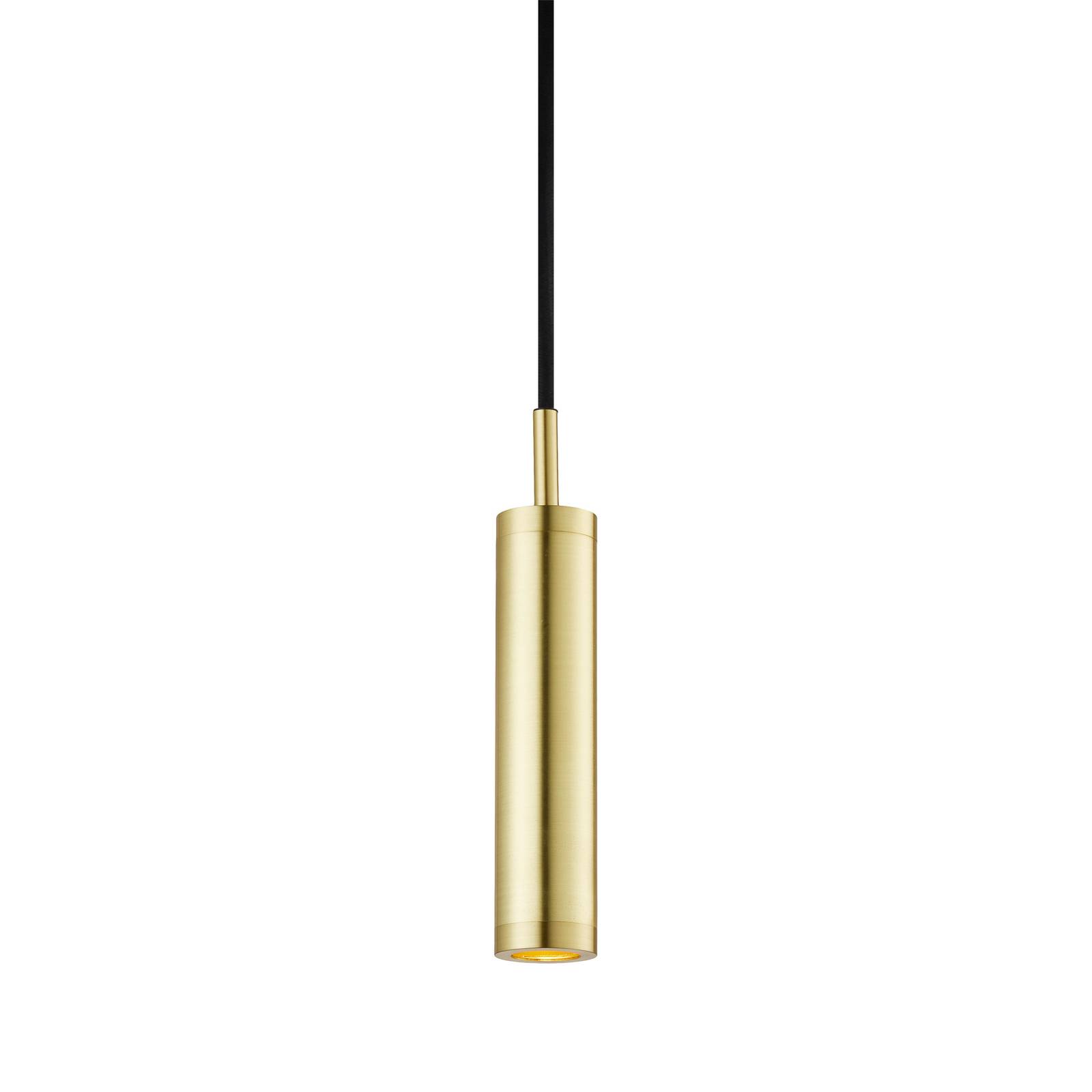 DESIGN BY US Závěsná lampa Liberty Spot, zlatá barva, výška 25 cm