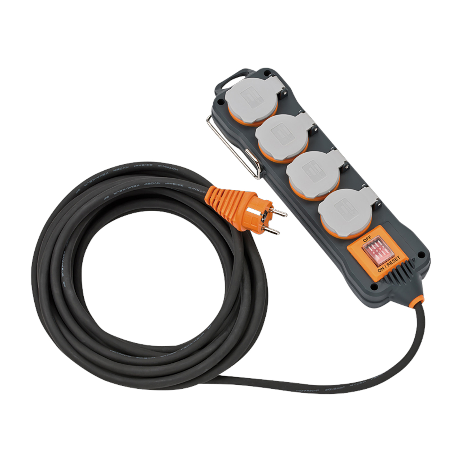 Stickkontaktlampa BB kabel H07BQ-F 3G 2,5 längd 5m
