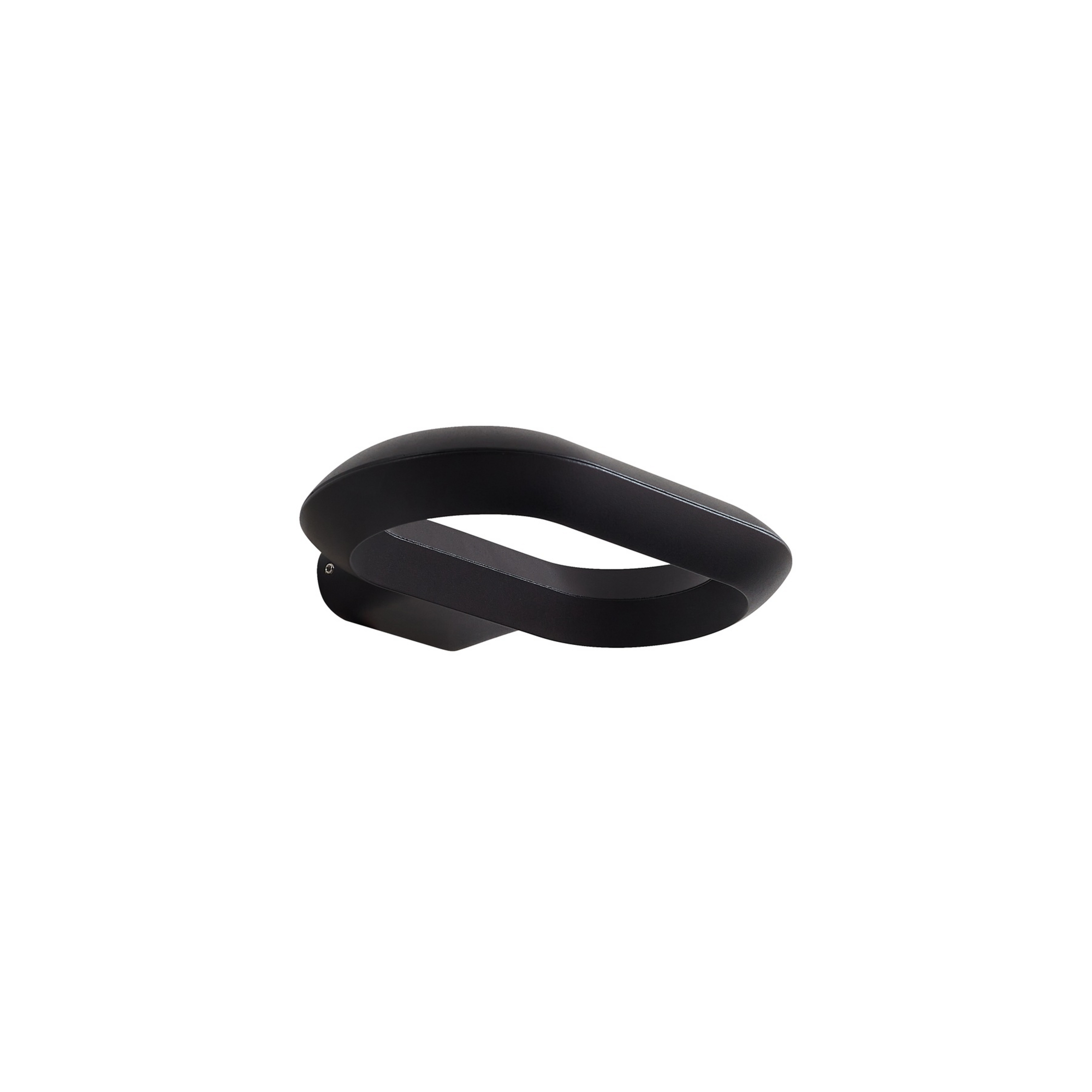 LOOP Lampă LED pentru exterior, IP44, 25 cm, negru, metal - Lucande