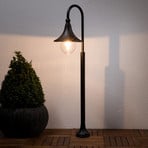 Lindby Daphne tuinpadverlichting, 120 cm, zwart, metaal, E27