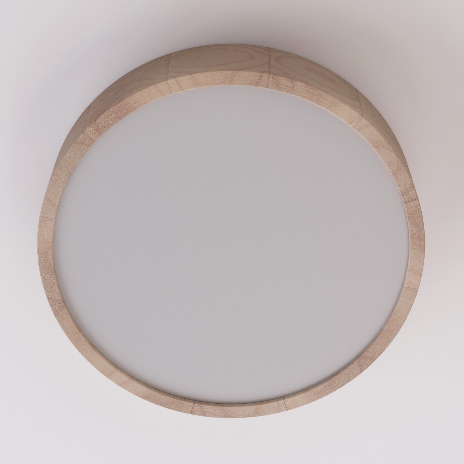 Envostar Kerio ceiling lamp Ø 37 cm natural pine