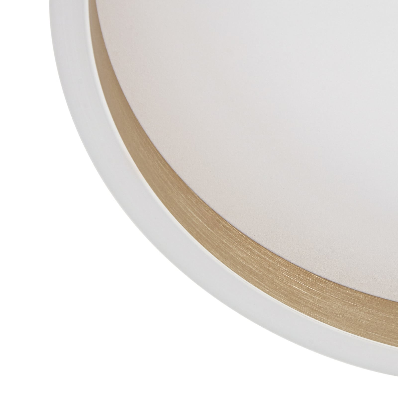 Candeeiro de teto LED Lucande Rotundo, Ø 40 cm, latão, regulável Candeeiro de teto LED Lucande Rotundo, Ø 40 cm, latão, regulável