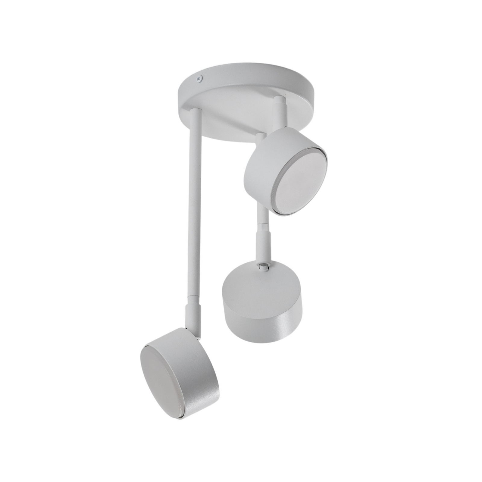 Spot de tavan Nemo, 3 becuri, alb, mobil, GX53