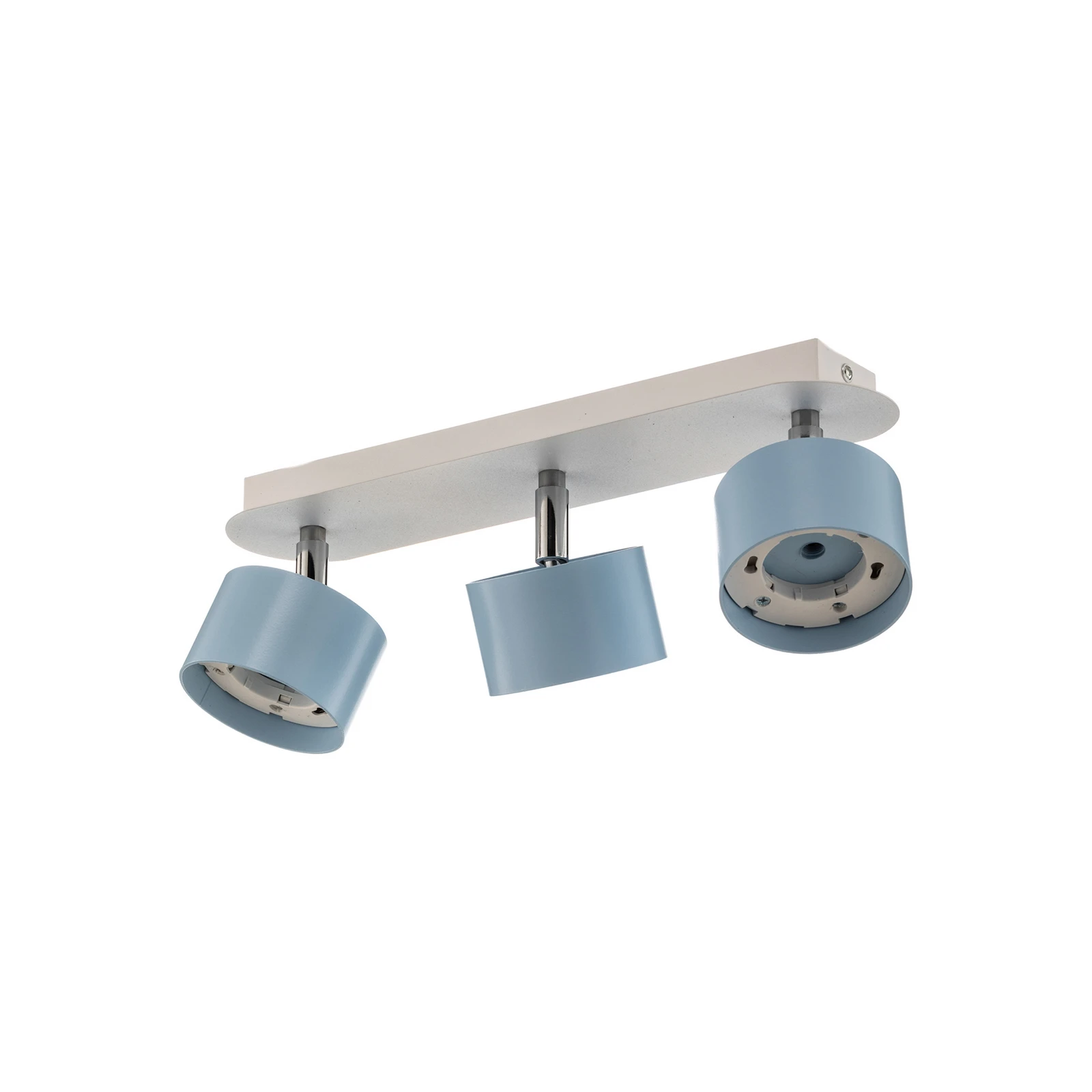 Deckenstrahler Cloudy dreiflammig blau