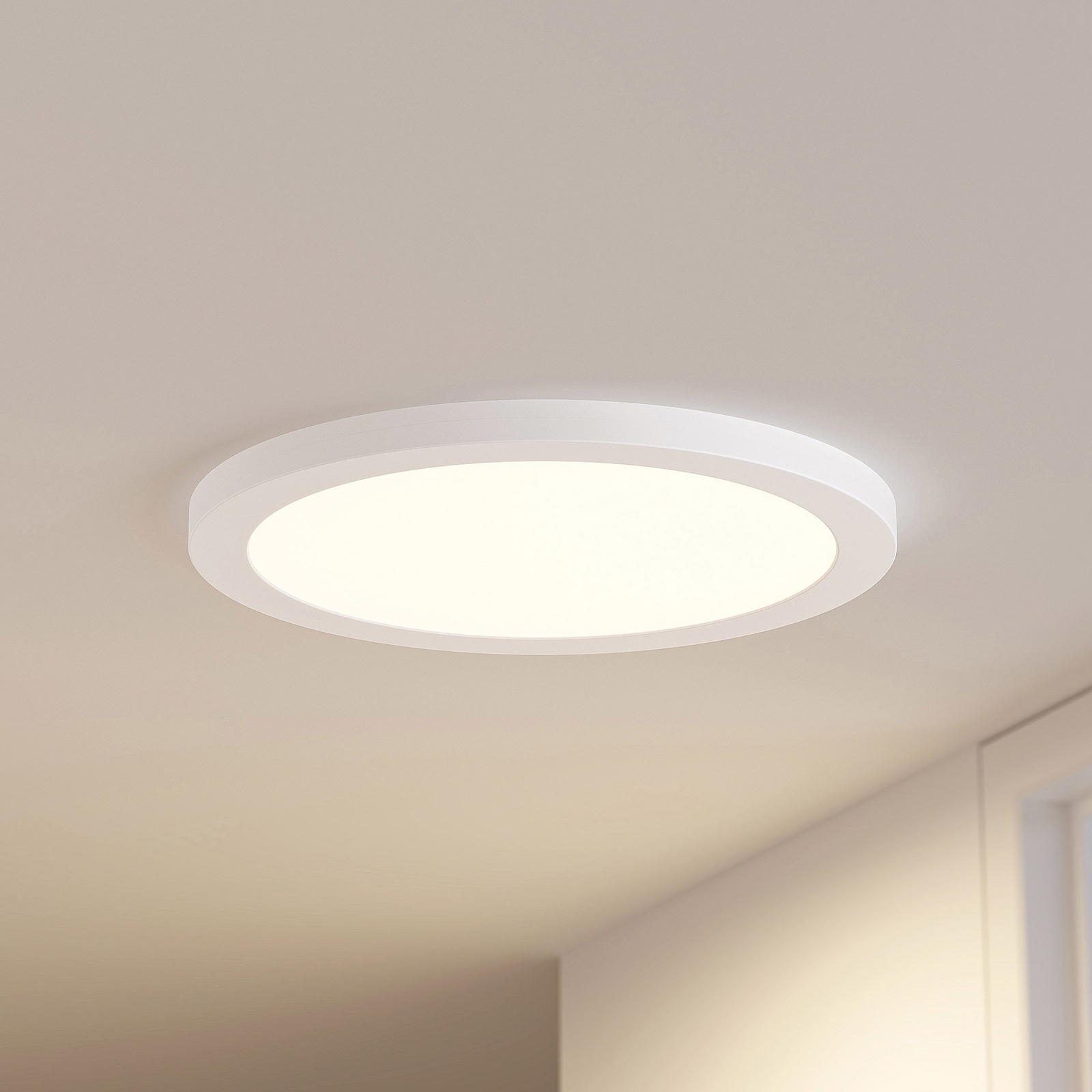 Prios Aureka LED-taklampe, sensor, 33 cm