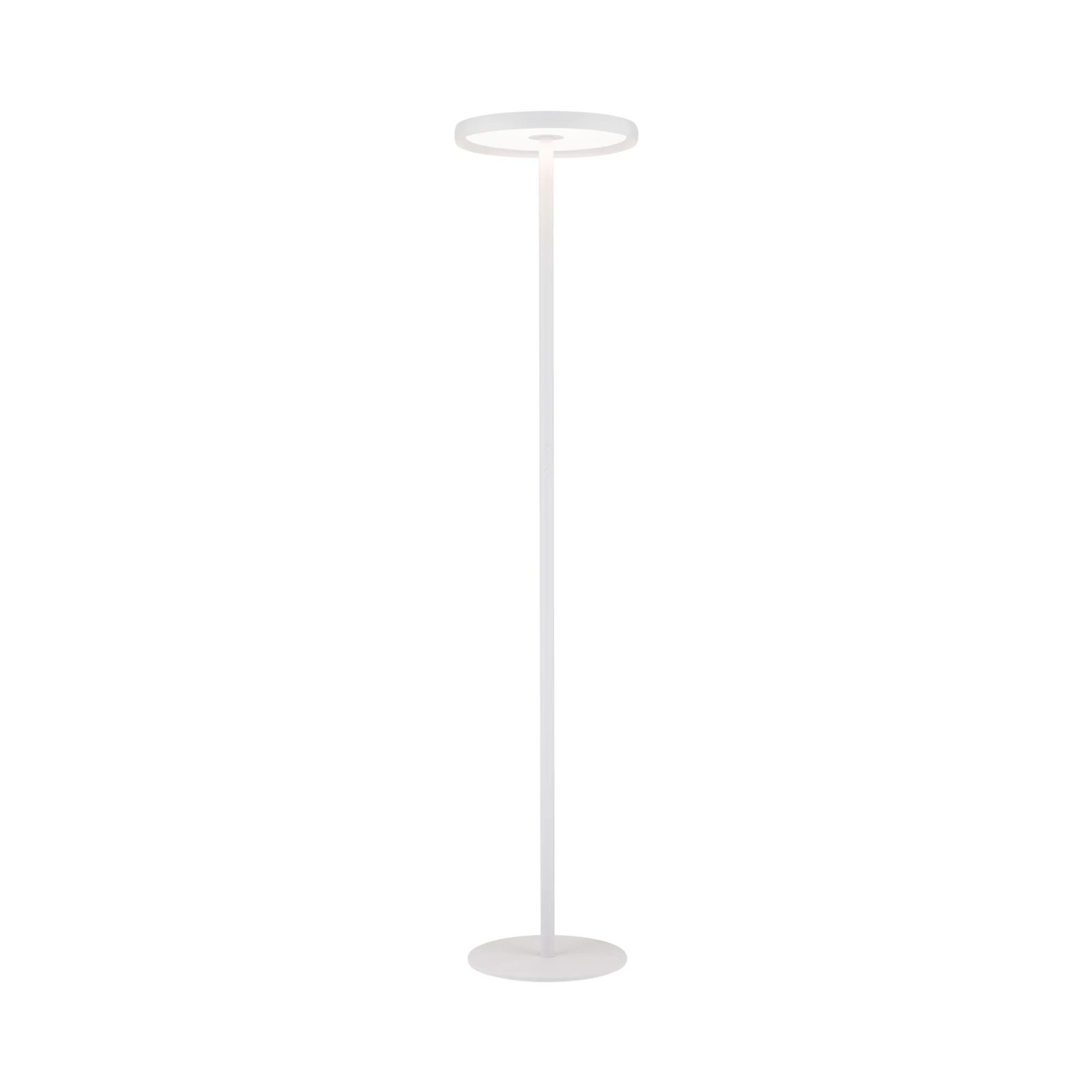 LED stojacia lampa KANT, biele, výška 185 cm, CCT, stmievateľné, hore/dole