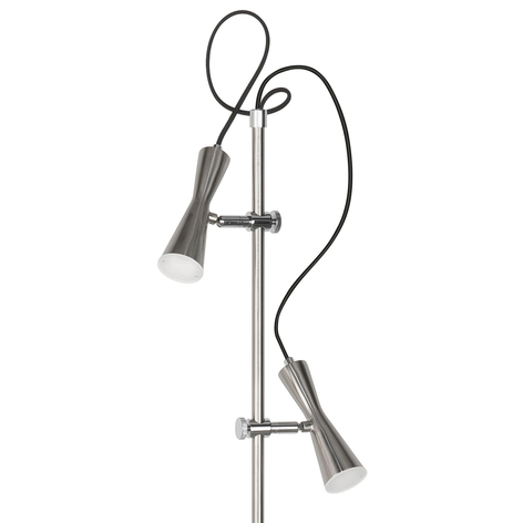Peppig gestaltete LED-Stehlampe Move, zweiflammig