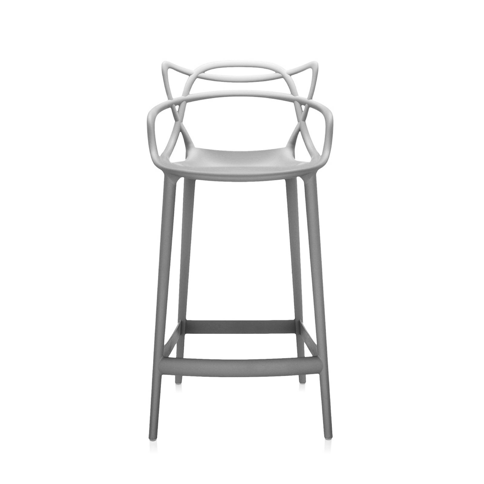 Masters barstol, grå, høyde 99 cm - Kartell