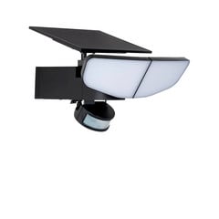 Naelin Solcelle Vegglampe w/Sensor Svart - Lindby