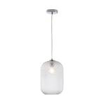 Ashford S15 pendant light, glass lampshade, clear