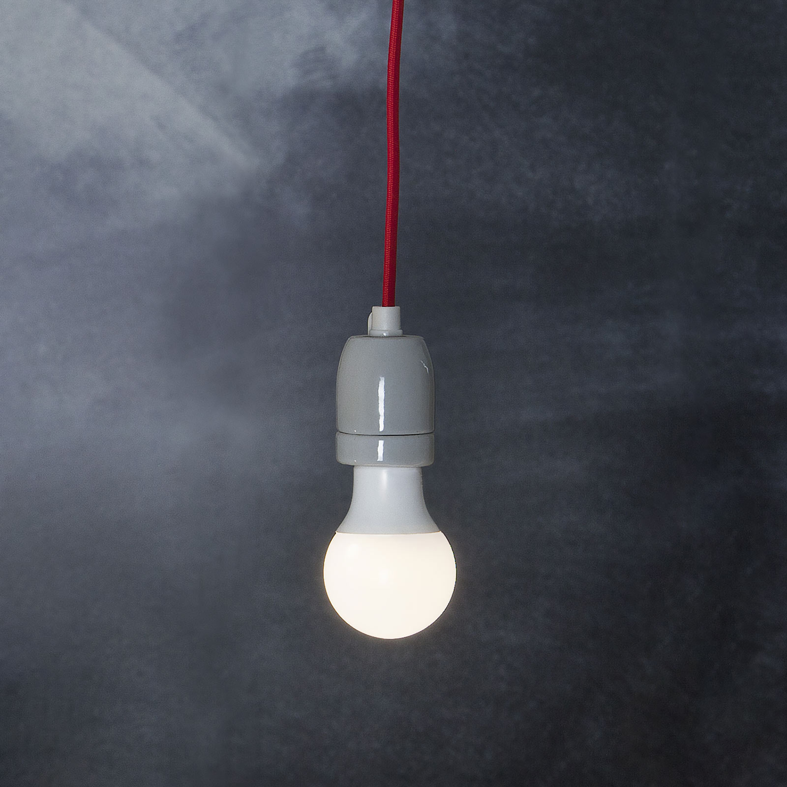 E27-Fassung Glaze mit Kabel