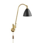 Bestlite BL6 Fali Lámpa ø16 Brass/Black - GUBI