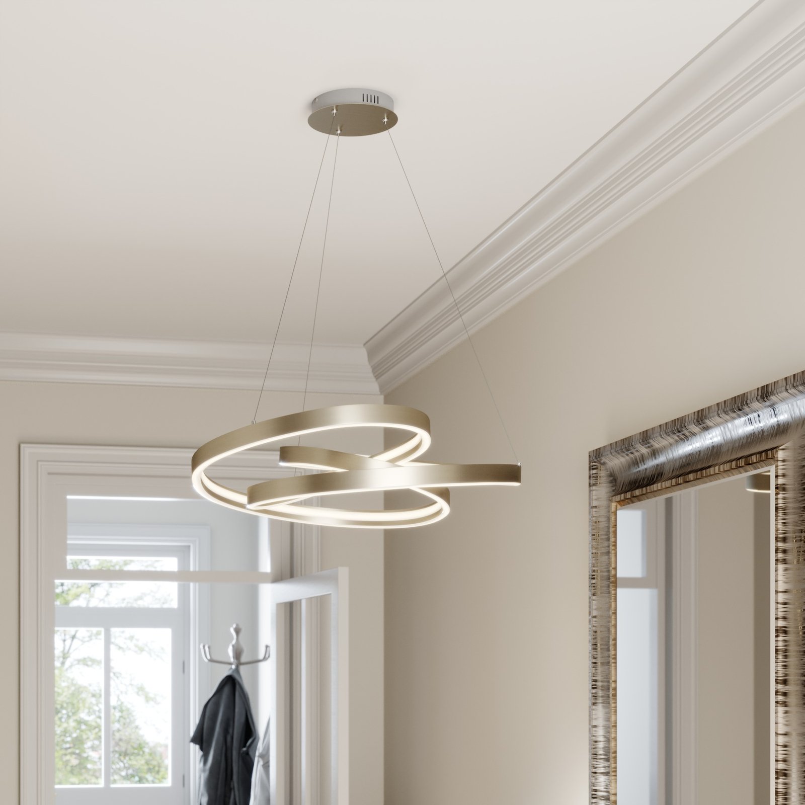 Gunbritt LED Hanglamp Ø80 Alu - Lucande