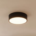 Lampa sufitowa Cleo 300, IP54, Ø 30 cm czarna
