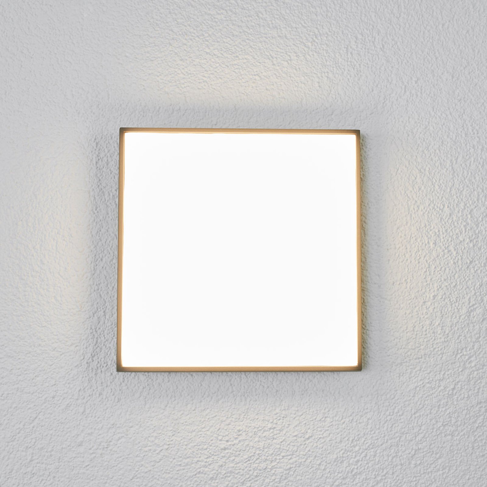 Amra LED Square Außen Deckenleuchte 30 Dark Grey - Lucande