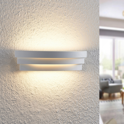 Arcchio Harun applique LED en blanc, 30 cm
