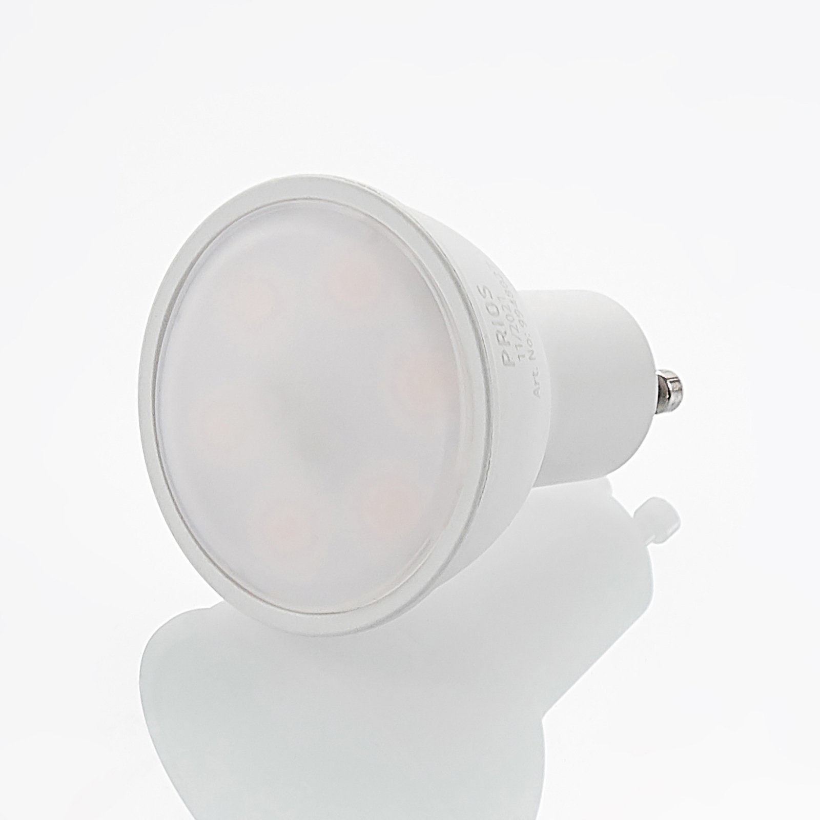 Reflector LED bulb GU10 5 W 2,700 K 120° 10-pack