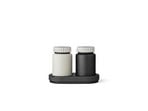 Vipp263 Salt & Pepper Mill Set Grey/Black - Vipp