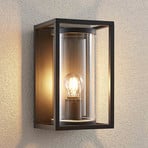 Lucande Brienne outdoor wall light, 30 cm, anthracite, metal