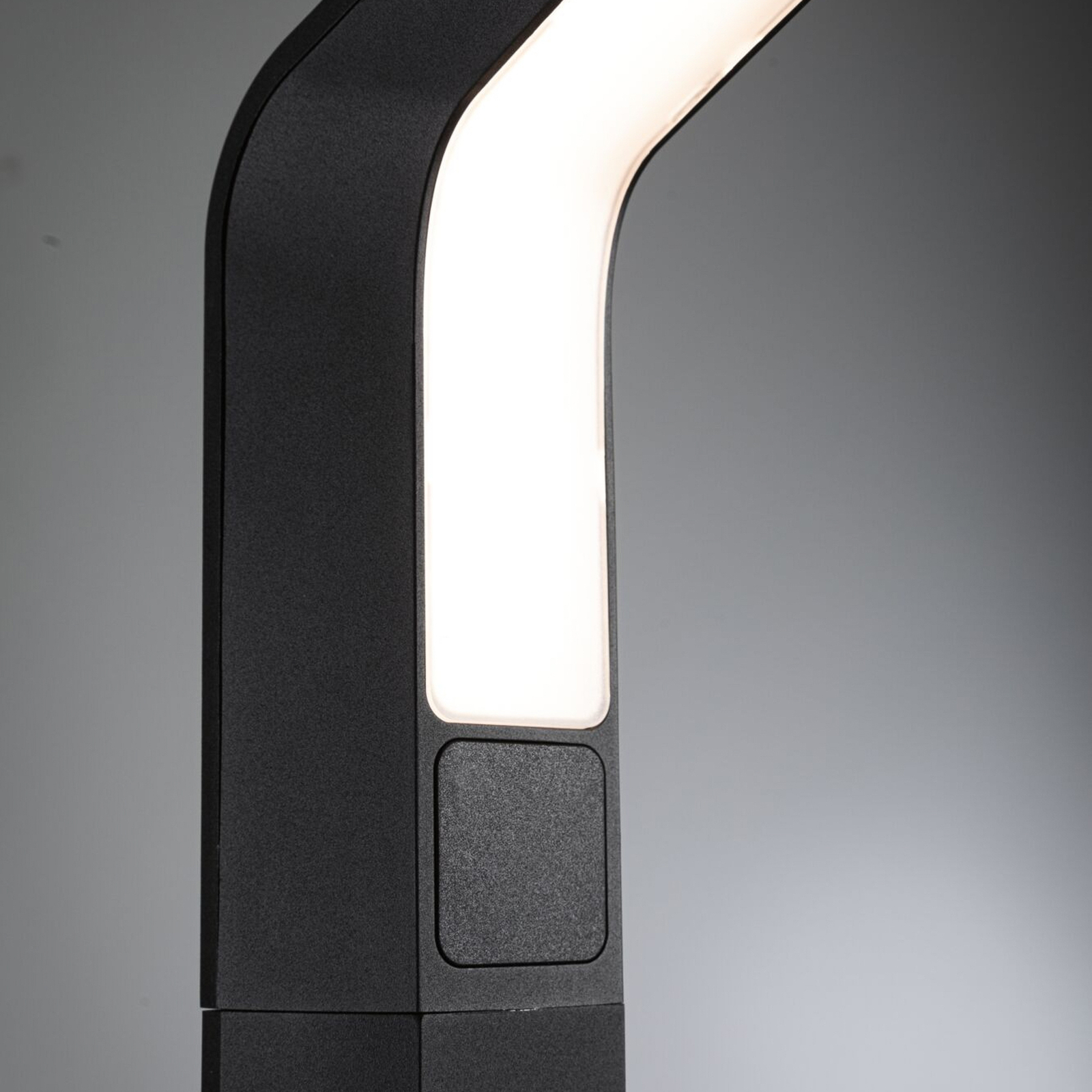 Paulmann LED φωτιστικό μονοπατιών Merano, αισθητήρας, αλουμίνιο, ανθρακί