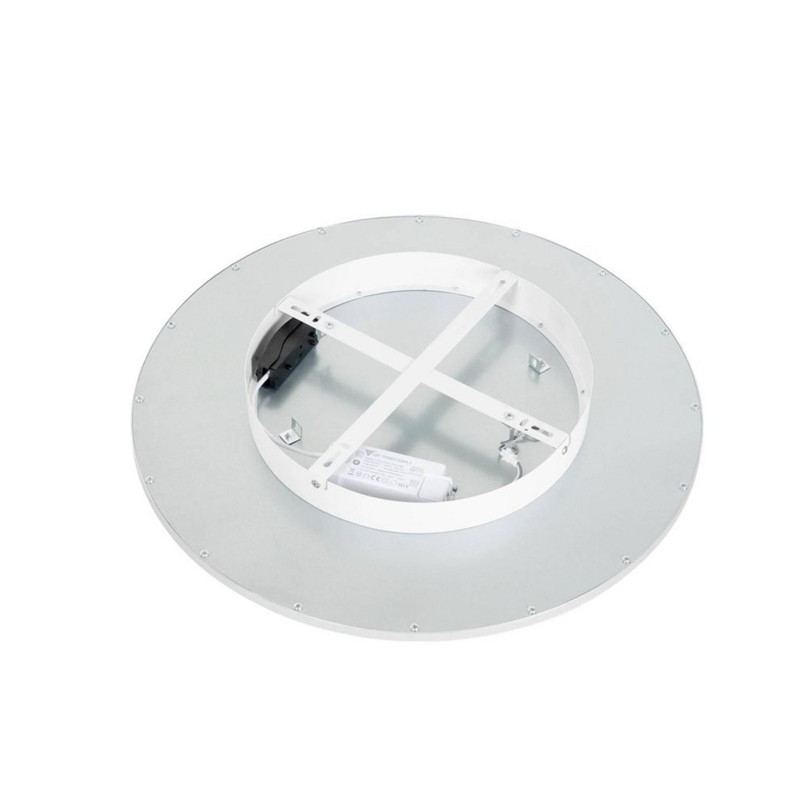 Narima LED Plafonieră 4.000K Ø50 White/Silver - Lindby